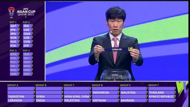 安卓APP-2023亚洲杯分组：中国卡塔尔塔吉克斯坦黎巴嫩同组